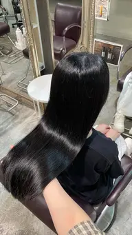 ブリーチで落とせるオフブラック🖤