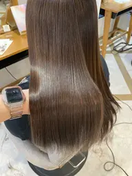 🫧コスメストレート縮毛🫧＋ハホニコトリートメント＋デザインカット
