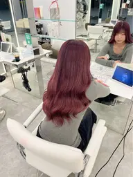 【プリン解消したい方オススメ✨】ブリーチリタッチ➕カラー➕高保温トリートメント🪽