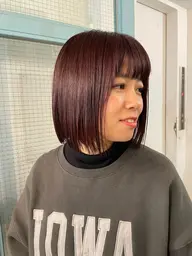 ボブカット✂︎ (5cm以上切らせていただける方)