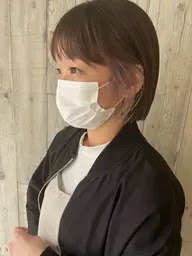 インナーブリーチ+全体カラー