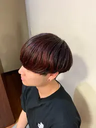 "メンズ"  ヘアカラー[トーンダウン][暗染め][黒染め]