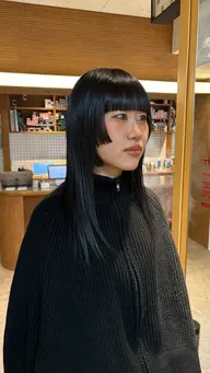 👩🏼‍🦱✨お洒落にｲﾒﾁｪﾝ！ウルフ以外もお任せ下さい💪🏽カット＋カラー＋スタイリング_セットの仕方も🫶🏻
