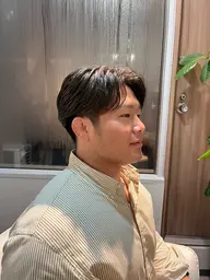 🇰🇷 韓国風カット＋毛流れパーマ＋垢抜け眉カット🫧