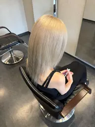✨【最高峰フルコース】似合わせカット＋ケアブリーチWカラー＋超高濃度水素髪質改善（marbbシャンプー付き）