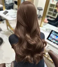 ダウンスタイル巻き髪ヘア
