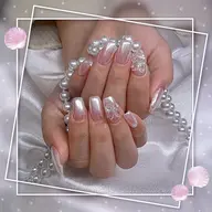 💕(ミニモ限定)💕キラキラオーロラネイル+パーツ1個