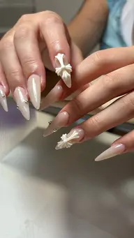 【チップ長さだし】ワンカラー十グラムパーツ2個