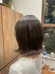 似合わせカット+ハイシースルーカラー+トリートメント