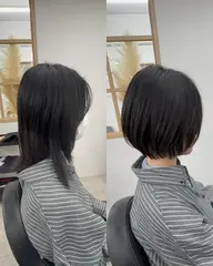 似合わせカット+美髪縮毛矯正