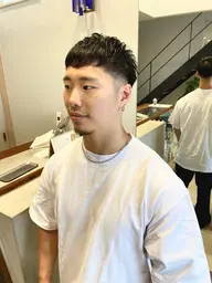 メンズカット×プチヘッドスパ