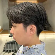 🌈U24🔆‬ニュアンスパーマ🌀毛流れ｜センターパートの方