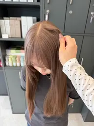 🏷️フルブリーチ＋カラー＋髪質改善トリートメント