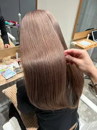 【パーソナルカラー診断付き🍭】ブリーチなしダブルカラー+Aujua4stepTR🌈