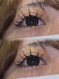 🎀大人気☆最軽量フラットラッシュ140本➕美容液コーティング束感仕上げ✨️