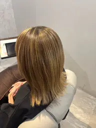 【立体感、筋感🆙】全体でも表面、部分的にも🙆🏻♀️ハイライト+オンカラー💫💫