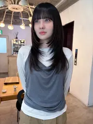 似合わせレイヤーカット+ 艶感2step トリートメント