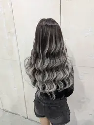 【最高級バージンレミーシールエクステ50cm】+艶カラー