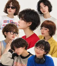 【モデル募集】ショート・ボブのニュアンスパーマカラー🌀