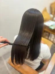 カット+縮毛矯正