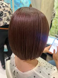 カット➕ダメージレスモイストカラー➕炭酸泉➕トリートメントのメニューになります