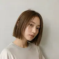 前髪カットカラートリートメント🩵