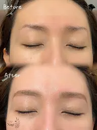 【初回女性限定】ブロウリフト(眉毛WAX、メイク込み)お手入れブラシ付き🌷