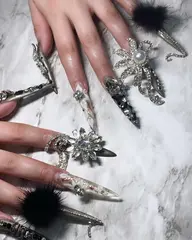 🌿スカルプorチップでの長さ出し フルデザイン(オフ・ケア込み)