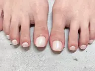 🧡✨ foot ミラーネイル オフなし✨🧡