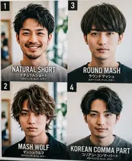 似合わせメンズカット✂️シャンプー&ブロー、スタイリング付き