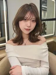 8月7日限定🉐✨前髪、顔周りカット+ブリーチなしワンカラー🍀ロング料金なし⭐️