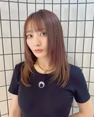 【透明感×艶髪】カラー
