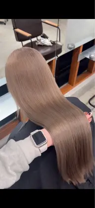 🌻minimo🌻限定全頭ブリーチあり(ケアブリーチ付き)ダブルカラー+3stepトリートメント
