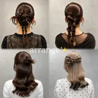 ⟡ タイトアレンジヘア ⟡韓国アイドルのようなスタイルへ✨結婚式の参列などにもぴったりな大人style🪽🩵