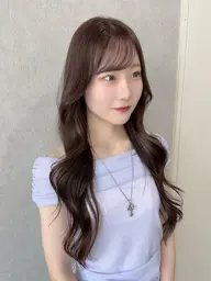 🤎𝑺𝒖𝒎𝒎𝒆𝒓 𝒄𝒐𝒖𝒑𝒐𝒏🤎顔まわりカット+美髪透明感カラー+Aujua トリートメント