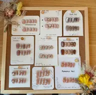 ★オシャレNO.１ 華麗なる4980韓国定額コース★【ネイルチップ長さ出し】時短定額コース