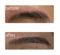 眉毛ワックス脱毛、眉毛カット、間引き