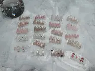 【ミニモ学割】7月限定❣️オフケア込✨自爪定額アート/デザインサンプルから選べる(フォトスナップにデザインあり)