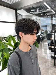 【men's only🚹】cut➕perm（ナチュラル）