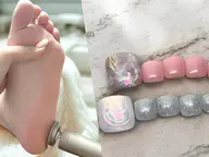 【Foot定額ポイントアートコース】＋【最新フットケア】(オフなし)