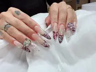 成人式★ロング2.5cmチップ長さだしwithパーツ盛り放題130分¥18980
