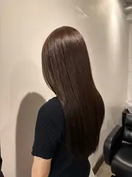 縮毛矯正リタッチ🌧️