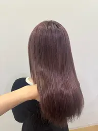 🥀似合わせカット&暖色カラー(白髪染め可、オーガニックカラー変更可+¥1,100、平日16:30、土日19:30)