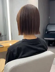 ✨🪽🫧切りっぱなしボブ×透明感カラー🫧🪽✨3000円