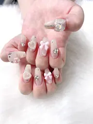 【チップ長さだし】★ 大満足コース持ち込みデザイン★¥13980