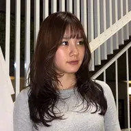 🤎🌺盛れる爆ツヤカラー🌺🤎【ワンカラー】+レイヤーカット+トリートメント#ミニモ学割