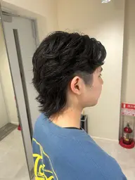 «🧑🏻‍🦱メンズ🧑🏻‍🦱» パーマ＋カット＋マイクロバブルシャンプー＋ヘアセット付き(平日)