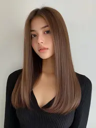 【韓国風ロングヘア🎀】似合わせロングカット✂️+Aujua2ステップトリートメント🩰🧸