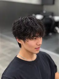 【𝐌𝐞𝐧𝐬限定】🫧メンズカット+韓国シャドウパーマ🫧