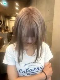 ブリーチリタッチ(3cm以内)+フルカラー(デザインカラー要相談)